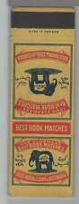 Matchbook Cover - Elephant - The Elephant Best Book Matches picture