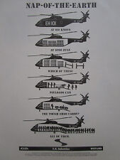 5/1989 PUB E.H. INDUSTRIES AGUSTA WESTLAND EH 101 HELICOPTER ORIGINAL AD picture