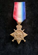 Genuine WW1 1914-15 Star Medal Pioneer Stephens Royal Engineers British Military picture