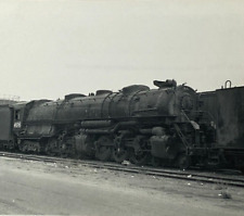 Western Pacific 406 Train Locomotive Real Photo B&W Vintage picture
