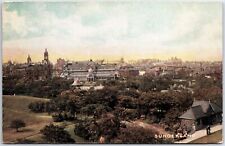 VINTAGE POSTCARD c. 1910s AERIAL VIEW OF THE CITY OF SUNDERLAND ENGLAND U.K. picture