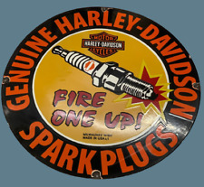 Porcelain Harley Davidson Enamel Metal Sign Size 30