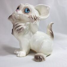 5.5” Freeman & McFarlin Cat, Kitten Figurine, Vintage Glazed Porcelain ❤️ picture