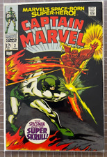Captain Marvel 2 Marvel Comics 1968 2nd App Carol Danvers 3.0-4.0 picture