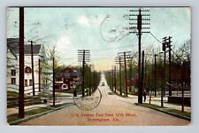 Birmingham AL-Alabama, 11th Avenue East From 12th Street, Vintage c1908 Postcard picture