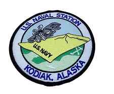 Naval Air Station NAS Kodiak Patch – Plastic Backing picture