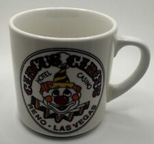 Vintage Circus Circus Hotel Casino - Tea Coffee Mug - Clown Face Reno Las Vegas picture