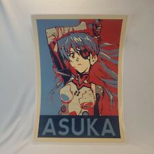 Wall Art Poster Evangelion Propaganda Asuka v4 Size A3 (30cm x 42cm/11in x 17in) picture