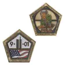September 11, 2001 Terrorist Attacks God Bless US Seal Team Six Challenge Coin picture