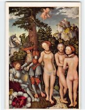 Postcard The Judgement of Paris By Cranach, Alte Galerie am Joanneum, Austria picture