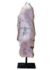 Super Pretty High Grade Pink Amethyst on stand Specimen Crystal Geode Brazil picture