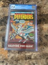 Defenders #4, CGC  7.5 CGC VF-;  1st Appearance Valkyrie picture
