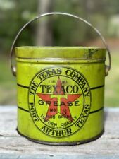 Texaco Port Arther Grease Gas Can 5 Pound Motor Oil Rare #2 picture