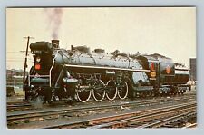 Canadian National Railway's Number 6153 Steam Locomotive Vintage Postcard picture
