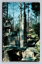 Cullman AL-Alabama, St Martin's Church, Religion, Vintage Souvenir Postcard picture