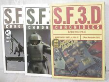 SF3D CHRONICLES Art Works KOW YOKOYAMA Ｍa.K. Models Book Set 2010 SeeCondition picture