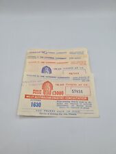 Vintage West Australian Charities Consultation Lottery Raffle Tickets (10) picture