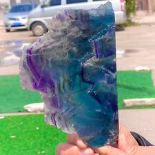 1.31LB Natural beautiful Rainbow Fluorite Crystal stone specimens picture