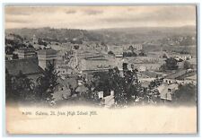 c1905's Bird's Eye View Of Galena Illinois IL From High School Hill Postcard picture
