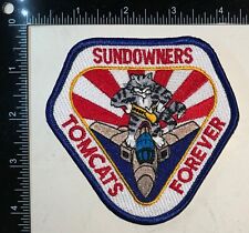 USN US Navy VF-111 Sundowners F-4 Tomcats Forever Patch picture