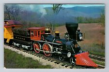 Famous Engine General Civil War Locomotive, Train, Vintage Souvenir Postcard picture