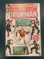 Tales of Suspense #57 Ironman 1st App Hawkeye 1964 3rd App Black Widow picture