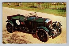 1928 4.5 litre Supercharged Bentley, Cars, Transportation, Vintage Postcard picture