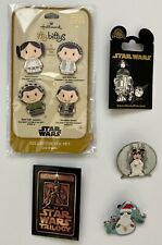 Lot Of 8 - Star Wars Disney Collectible Character Pins picture