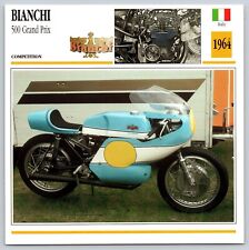 Bianchi 500 Grand Prix  1964 Italy Edito Service Atlas Motorcycle Card picture