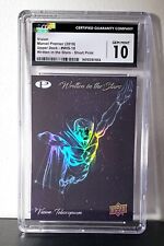 2019 UD Marvel Premier Written in the Stars #WIS-18 SP Vision CGC 10 picture