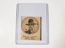 Sergeant W. S. Carlisle Clinton Massachusetts 1919 World War 1 WW1 Hero picture