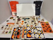Vintage Halloween Stickers & Party Bags picture