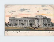 Postcard Government Building Indianapolis Indiana USA picture