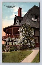 Asheville NC-North Carolina, Wistaria On The Manor, Albemarle, Vintage Postcard picture