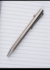 TC4 Titanium Alloy Bolt Action Pocket Pen Signature Pen Tactical Pen w/ 2 Refill picture