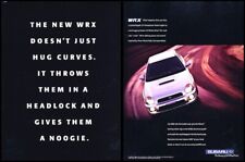 2001 Subaru WRX 2-page Vintage Advertisement Print Art Car Ad D88 picture