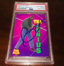 GZA The Genius Wu Tang Clan Liquid Swords Signed 1991 Rap Pack Rookie Card PSA B picture