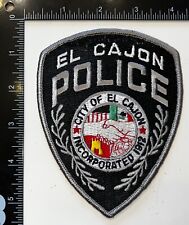 VINTAGE OBSOLETE El Cajon CA California Police Patch picture