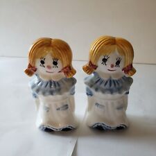 Vintage Royal Sealy Raggedy Ann Salt And Pepper Shaker Set Pre-owned picture