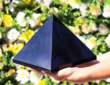 Huge 200MM Black Tourmaline Stone Healing Power  Minerals Egyptian Pyramid picture