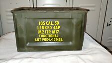 US WW2 Era 50 Cal ammo can #1a picture