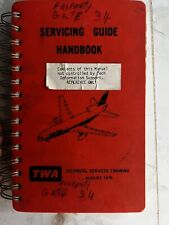 TWA Servicing Guide Handbook L-1011 Technical Service Training August 1976 picture