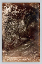RPPC Road to Mt Wilson California, 1910 Antique Real Photo M1 picture