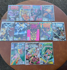 Lot of 12 Marvel Comics Fantastic Force, Ghost Rider, Earth X, Sub-Mariner picture