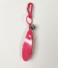 Vintage 1980s Plastic Bell Charm Skateboard For 80s Necklace picture