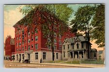 Binghamton NY-New York, YMCA Building, Advertisement, Vintage c1913 Postcard picture