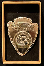 Junior Park Ranger Arrow Head Badge Yosemite National Park Vintage Rare VHTF picture