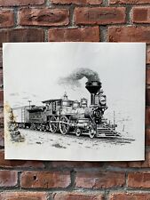 Original Art. Model Railroading Artist Alan Amitage. Amoskeag Concord Rail Road picture