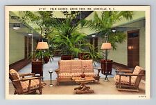 Asheville NC-North Carolina, Palm Garden, Grove Park Inn Vintage Postcard picture