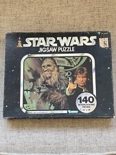 VINTAGE 1977 Star Wars 140 Piece Jigsaw Puzzle Kenner No 40100 Complete Han Solo picture